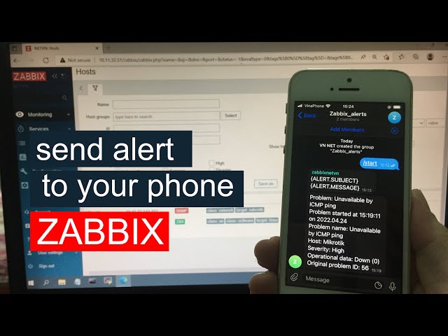 Zabbix | How to send alert messages to your phone