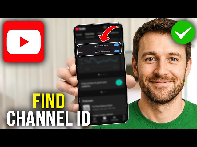 How To Find Your YouTube Channel ID In Mobile