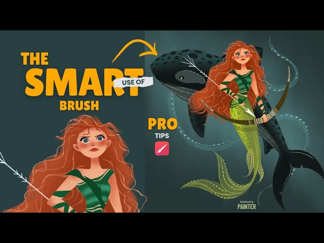 "Unlock the full potential of Infinite Painter's default brushes to get next level results