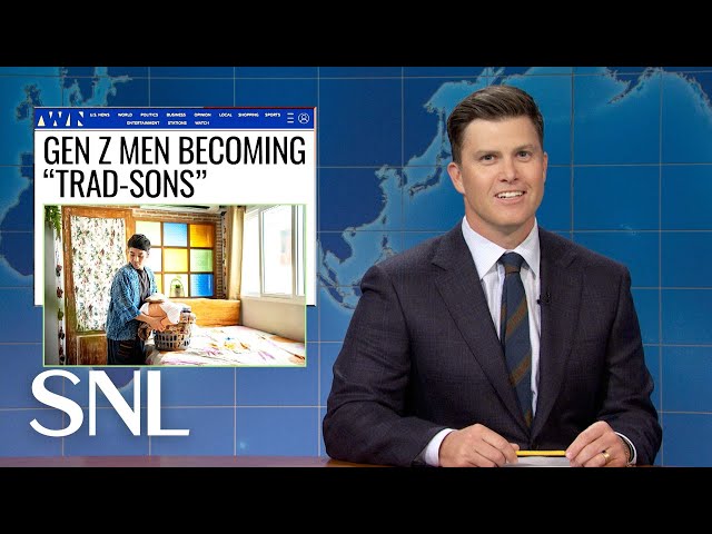 Weekend Update: Gen Z Men are Becoming "Trad Sons," National German-American Day - SNL
