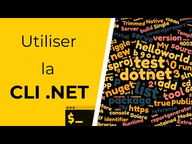Utiliser la CLI .NET