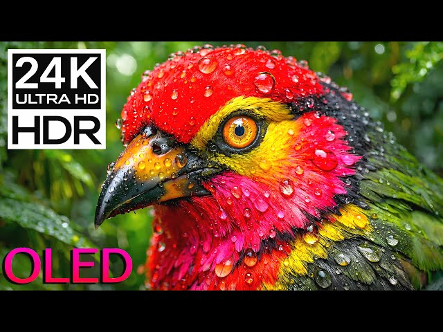 Ultimate Clarity: 24K HDR 60fps | Relaxing Forest Escape | Dolby Vision Ultra HD