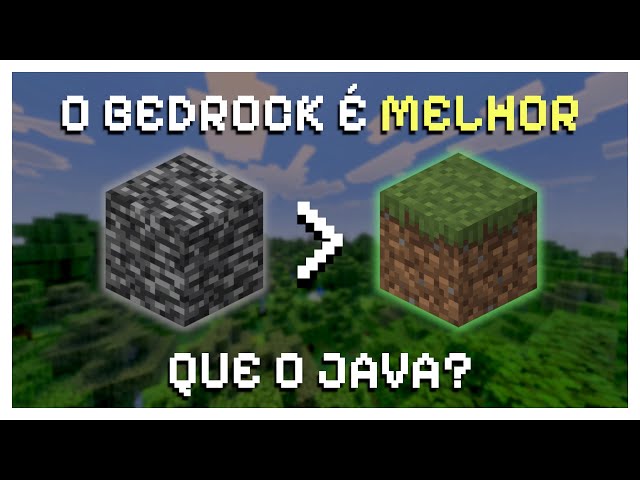 Minecraft Java VS Bedrock: Qual é o MELHOR?