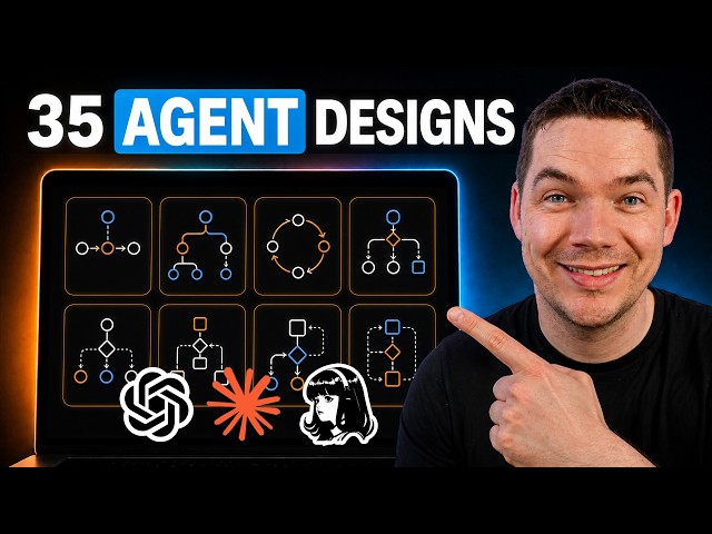 Learn Every AI Agent Pattern From One Video (I Actually Ran All 35)