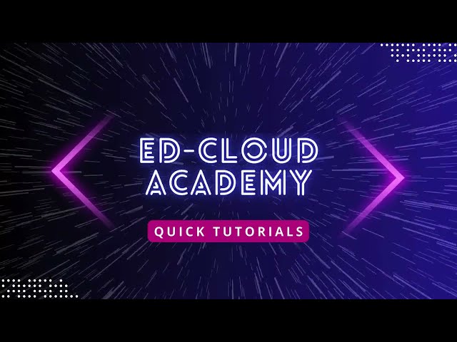 Google Flow ▶️ Quick Tutorials / Ed-Cloud Academy