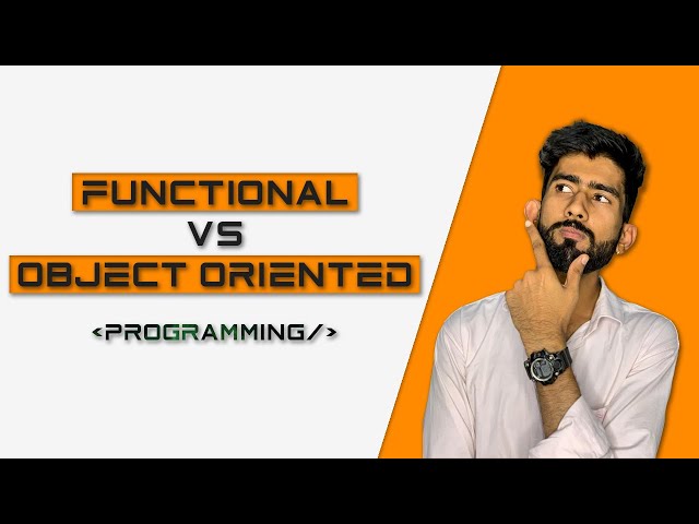 Difference Between Object-Oriented Programming and Functional Programming? OOPS Vs Functional