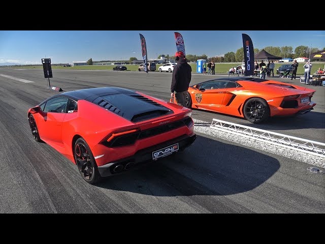 Lamborghini Aventador LP700 vs Huracan LP580-2