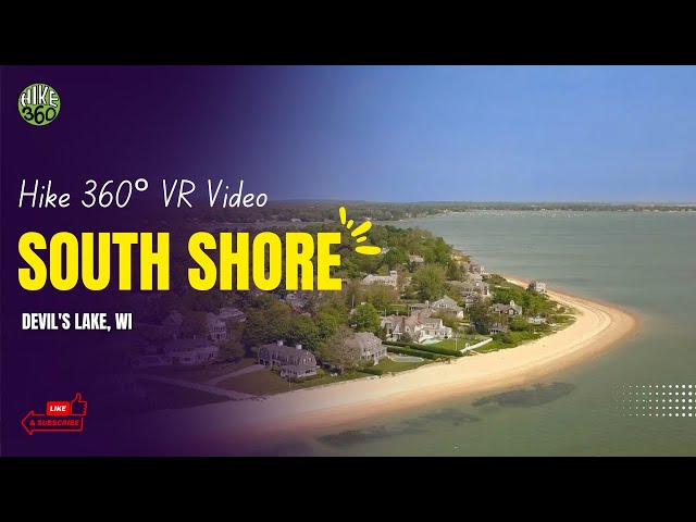 Devil's Lake, WI - South Shore (Hike 360° VR Video)