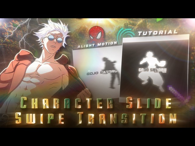 After Effects Inspired Character Slide Swipe Transition in Alight Motion 🔥 | Full Tutorial