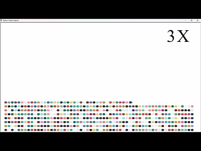 Day 18 [Damien Hirst Dot Painting] with Python {Project}
