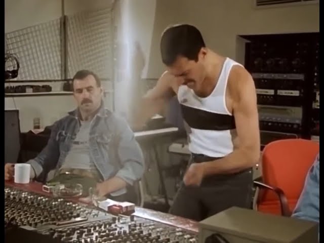 Freddie Mercury Directing Roger Taylor (1985)
