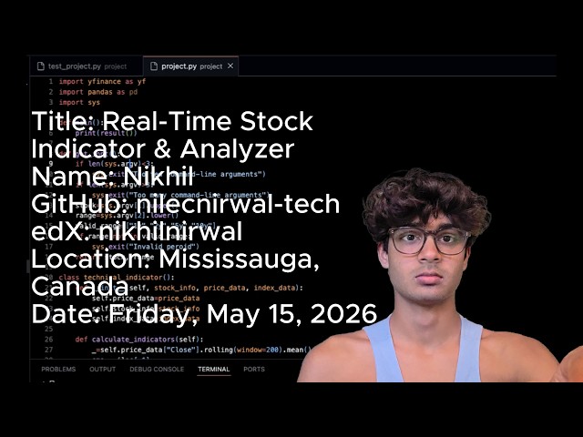 How I Built a Stock Analysis Program to Find Winning Trades (CS50 Python)