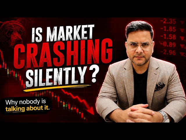 Is Market Crashing Silently and why everyone is quiet ? Nifty prediction|📈🚀