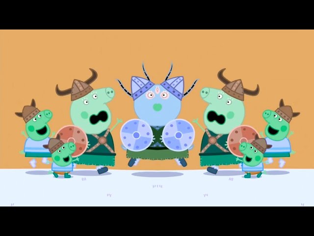 [PeppaFz] AhHHHHh!!😨 Vikingsss!!! 😤😱 (Sponsored By Klasky Csupo Effects)