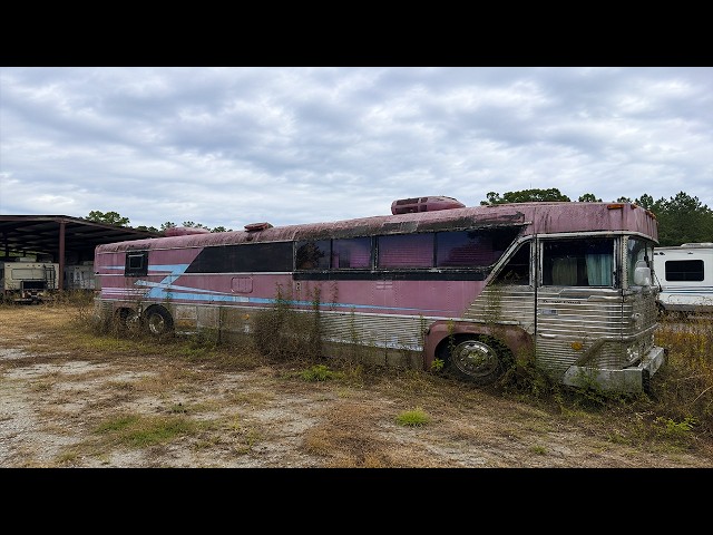 Will It Start & Drive? Abandoned in a RV storage lot Bus Rescue