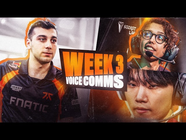 THE BRAINROT CURSE? - LEC Versus Week 3 Voice Comms