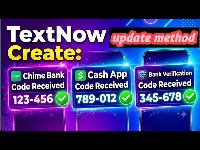 How to create TextNow||update method||Trxtnow2026||New update 