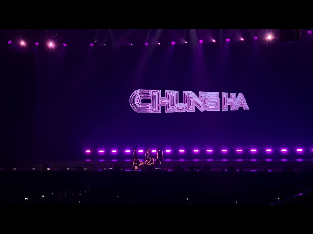 CHUNG HA (청하) – Why Don't You Know + Algorithm + Sparkling | 250906 Trendy Taipei GIRL'S POWER