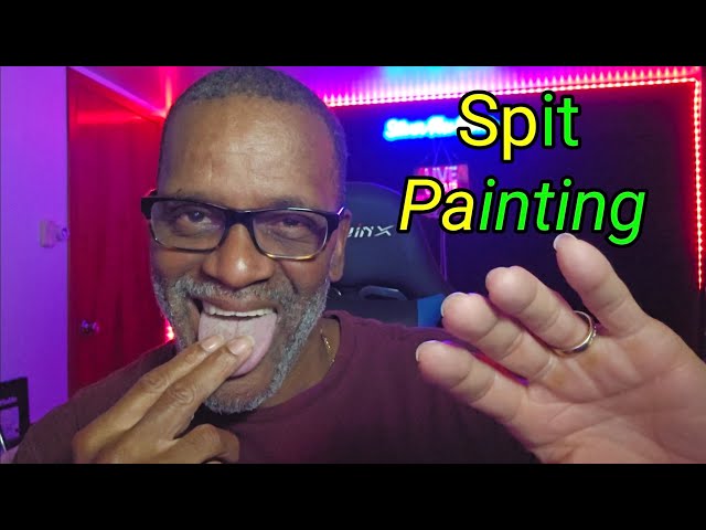 ASMR Spit Painting Your Face With Incredible Mouth Sounds