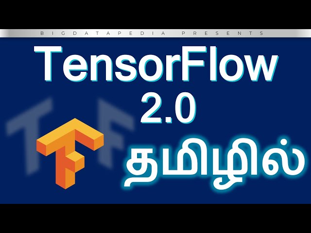 Linear Regression in 5 mins using Tensorflow 2x | Tamil