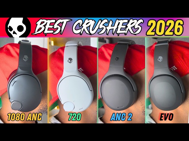 Skullcandy Crusher 1080 ANC: The Best Crushers in 2026?!