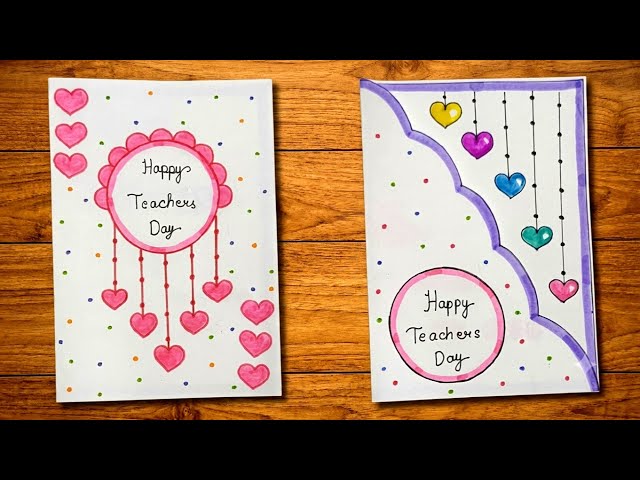 😍 Cute Teachers Day Card | Happy Teacher’s Day 2026 | Heartfelt Teachers Day Greeting Card |