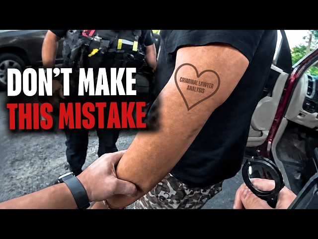 Bodycam Analysis by a criminal attorney focusing on importance of 5th amendment on a traffic stop.