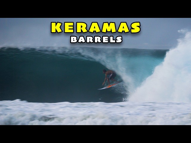 BIG & BARRELING SURF ON BALI'S EAST SIDE