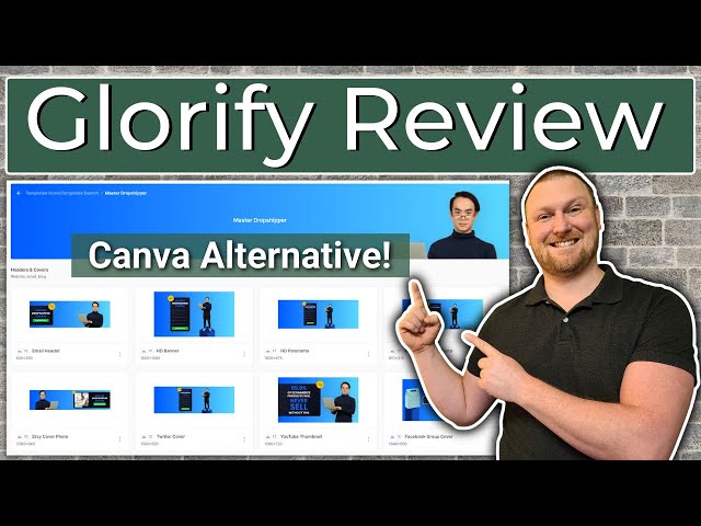 Glorify Review - Canva Alternative - Graphic Design Software
