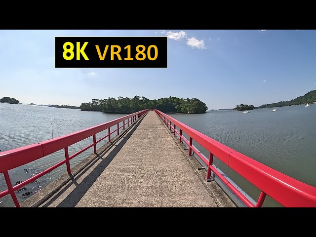 【8K VR180】宮城 松島 日本三景 福浦島