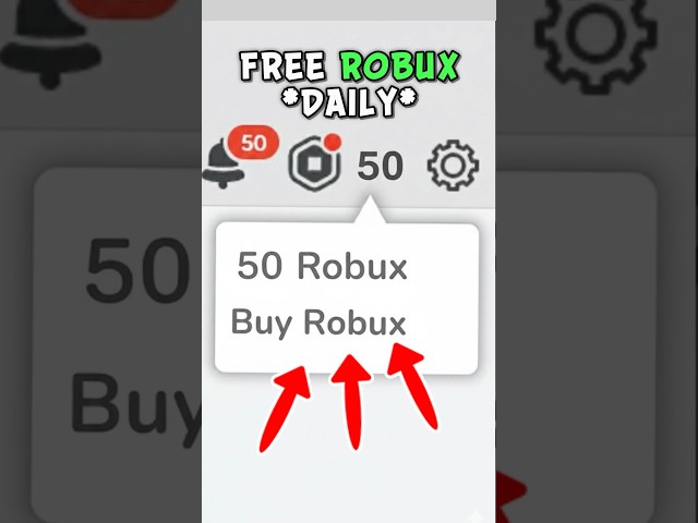 How to get FREE ROBUX in 2026! 😱💸 #roblox