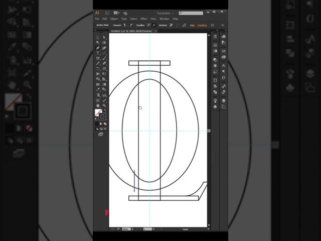 Make a Simple OL Letter Logo | Adobe Illustrator Tutorials