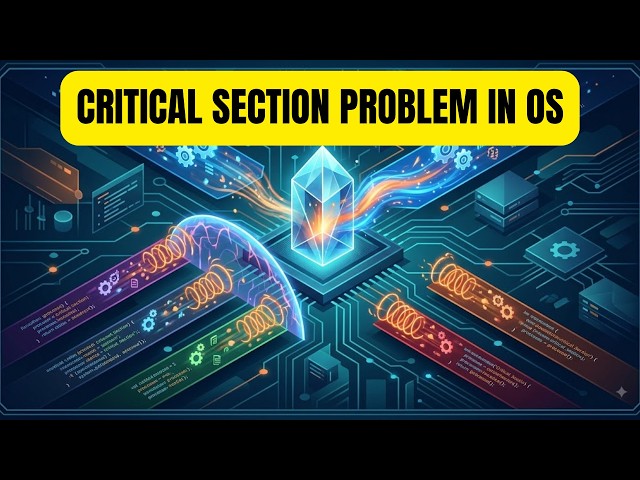 Critical Section Problem in Operating System | 5-Min Tutorial