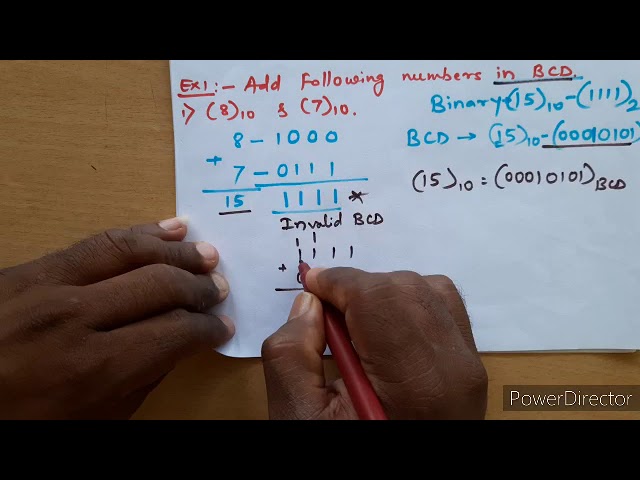 DTE L-18 (BCD Addition with Examples, Excess-3 Code)