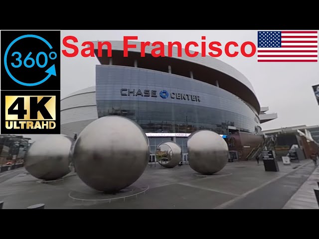 360 Video Tour San Francisco NBA Golden State Warriors Arena Chase Center 2019 4K 金州勇士競技場 ウォリアーズアリーナ