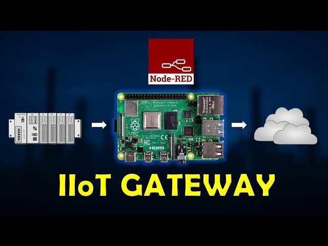 EP2: How to Build a Raspberry Pi IIoT Gateway (Industry 4.0 Tutorial)