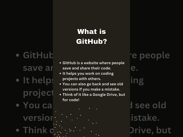 What is GitHub? | Explained for Beginners 🧑‍💻✨ #GitHub
