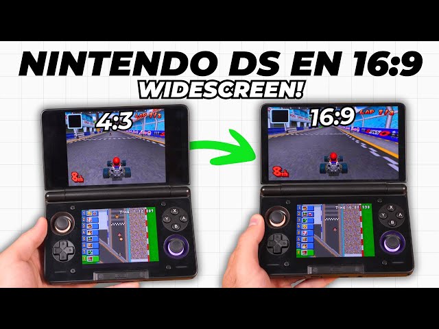 Cómo jugar Nintendo DS en 16:9 en consolas Android (AYN Thor, Aya Neo DS)