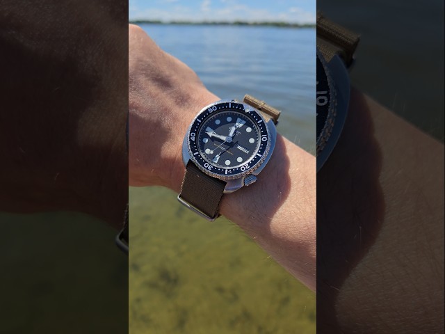 Vintage 1985 Seiko 6309 Turtle Pressure Tested for Rudy Boesch #vintageseiko #shorts