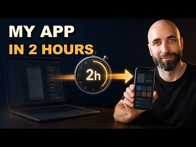 I built a native iPhone app for myself in 2 hours