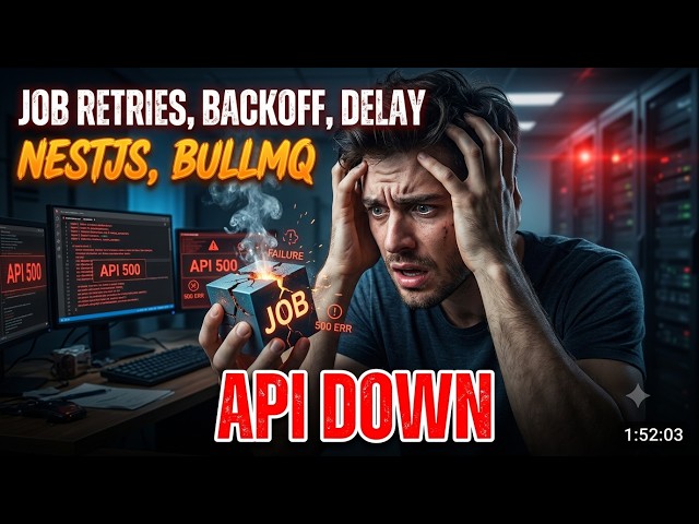 Understanding Job retries, backoff and delay - Nestjs, BullMQ