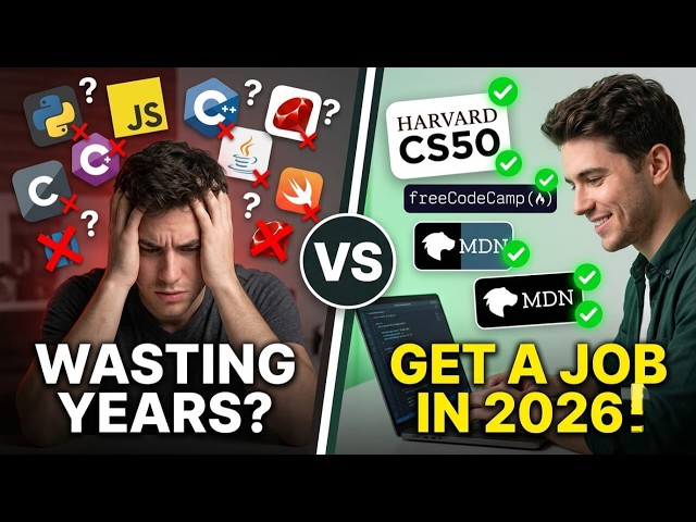 How to Learn Programming for Free in 2026 (DON'T MAKE THESE MISTAKES)
