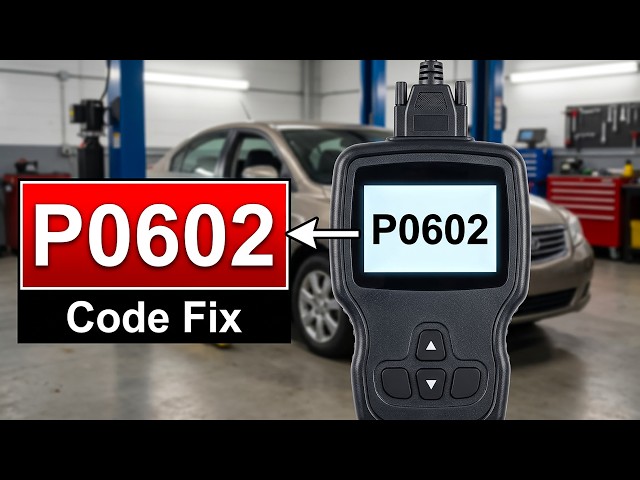 How To Fix P0602 Code - PCM Programming Error Repair - Control Module Software Solution