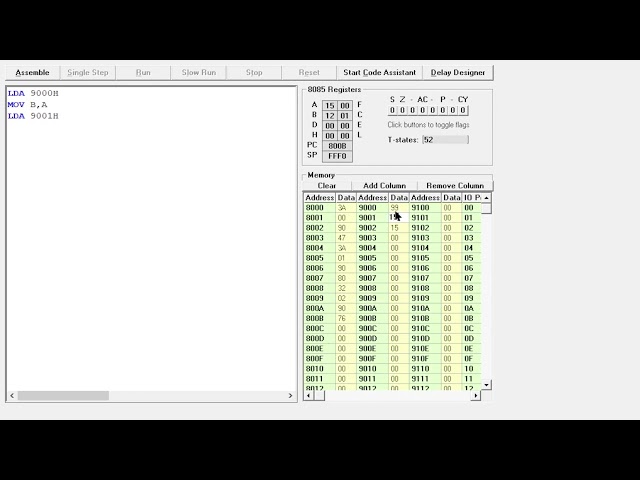 نظرة سريعة علي SIM 8085