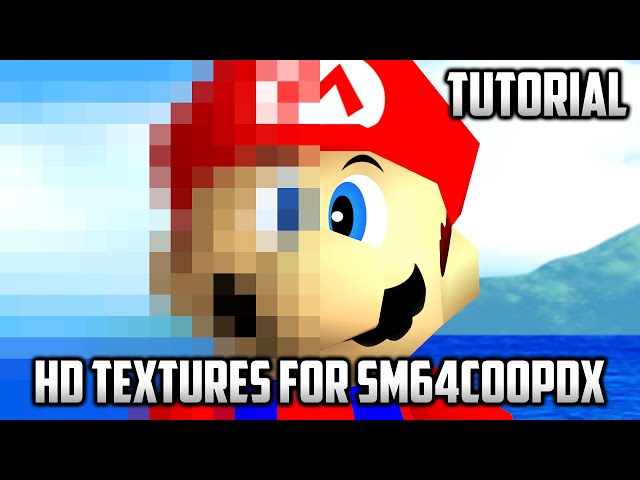 ⭐ Super Mario 64 PC Port - Tutorial - HD Textures for sm64coopdx / Texturas HD para sm64coopdx