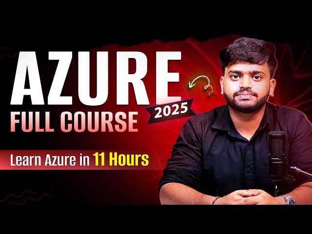 Azure Full Course (2025) | Microsoft Azure Training FREE | Intellipaat