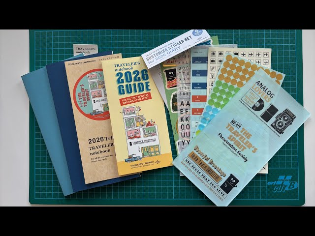 My Traveler's Notebook order for 2026