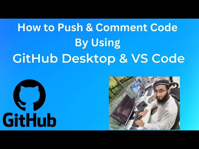 How to push & commit code/files by GitHub Desktop & VS Code on GitHub Urdu/Hindi #githubtutorial
