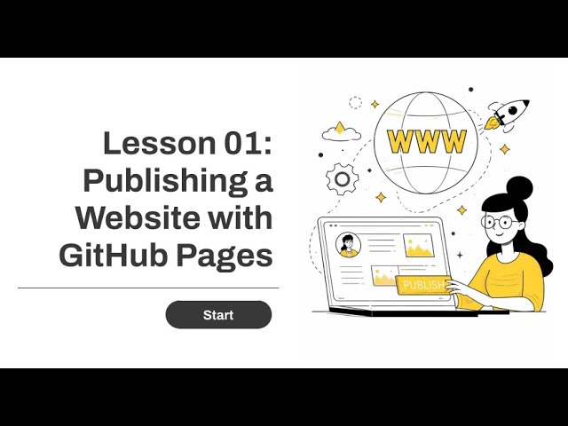 🎓 Lesson 1 — Publishing a Website with GitHub Pages