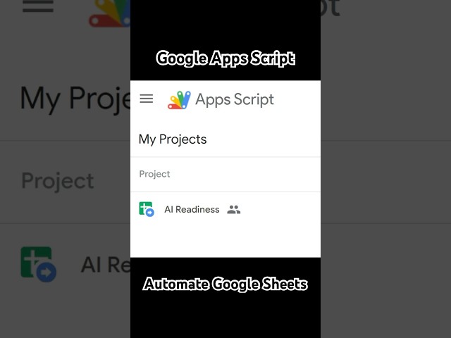 How to Automate Google Sheets with Google Apps Script